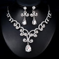DBCA209 Fashion Bridal Jewelry Set Rhinestones Necklaces Set Wedding Jewelry Set