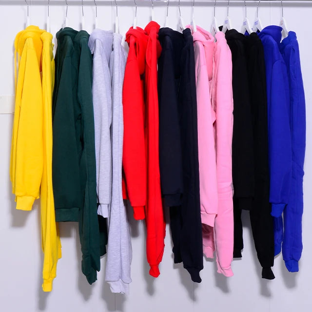 Gelan Wholesale Casual Cotton Tracksuit Unisex Long Sleeve Custom Hoodie and Sweatpants Set Knitted Hooded Collar