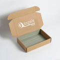 Custom Made Logo Branded Gift Eco Friendly Recycled Materials Shipping Paper Folders with Matt Lamination and UV Coating