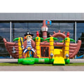 Commercial Inflatable Pirate Ship Bounce House Jumping Inflatable Moonwalk Bouncy Castle for Kids