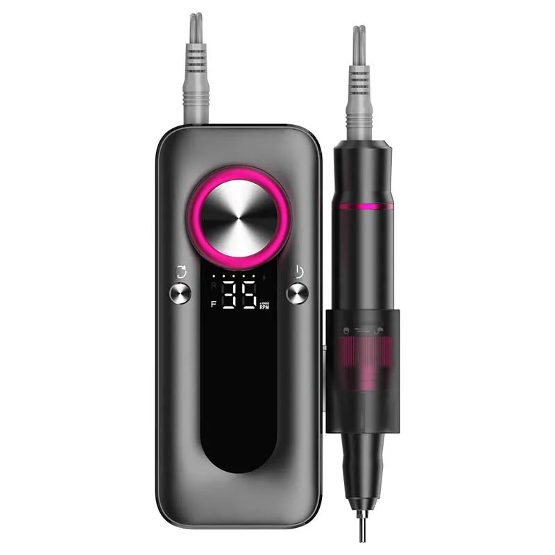 Nail Drill Electric Portable Acrylic Nails Rechargeable Nail Drill Machine