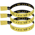 Wedding Party Woven Label Bracelet Trendy Bar VIP Wristbands Bracelet for Men Women