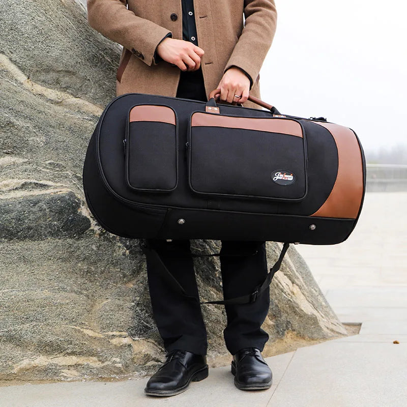 For Alto Sax Horn Case Nylon Oxford Polyester Padded Protective Carrying Backpack Soft Vertical Gig Bag