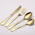 Stainless Steel Fork Spoon and Knife Moonlight Tableware Cutlery Main Accessories for Wedding Hotel Restaurant