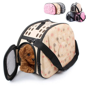 3 Colors Travel Pet Dog Carrier Puppy Cat Carrying Outdoor Bags for Small Dogs Shoulder Bag Soft Pets Dog Kennel