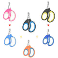 Professional Stainless Steel Sharp Angled Circular Blade Luxury 4-color Small Rubber Safe Portable Anti-Scratch Stocked Pet Nail