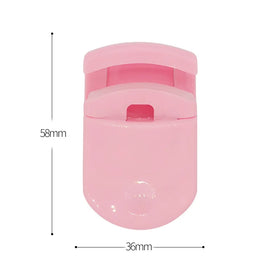 Mini Lasting Styling Eyelash Curler Beauty Makeup Eyelash Tools with Plastic Clip Eyelashes Curler Eye Lashes