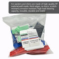 ELEHK Wholesale Glazing Packers Customized Glass Glazing Packer Shims Spacers 1-6mm 28x100mm Flat Packer Glazing Packer