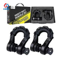 US Type Carbon Steel Galvanized Bow Shackles Heavy Duty Industrial Mining Applications Tow Hitch Receiver Shackle