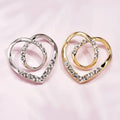 Women's Pearl Flower Scarf Ring Clip Metal Shawl Buckle Brooches for Ladies Wedding Decoration Accessories