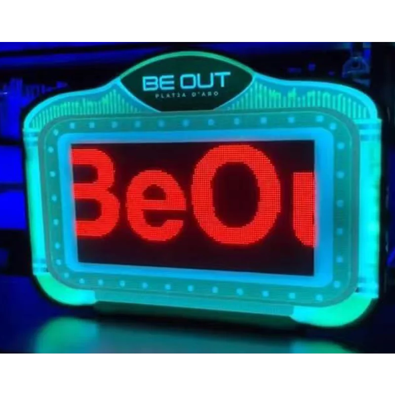 Customized Star Message Board Rechargeable Marquee for Nightclub Led Bottle Presenter