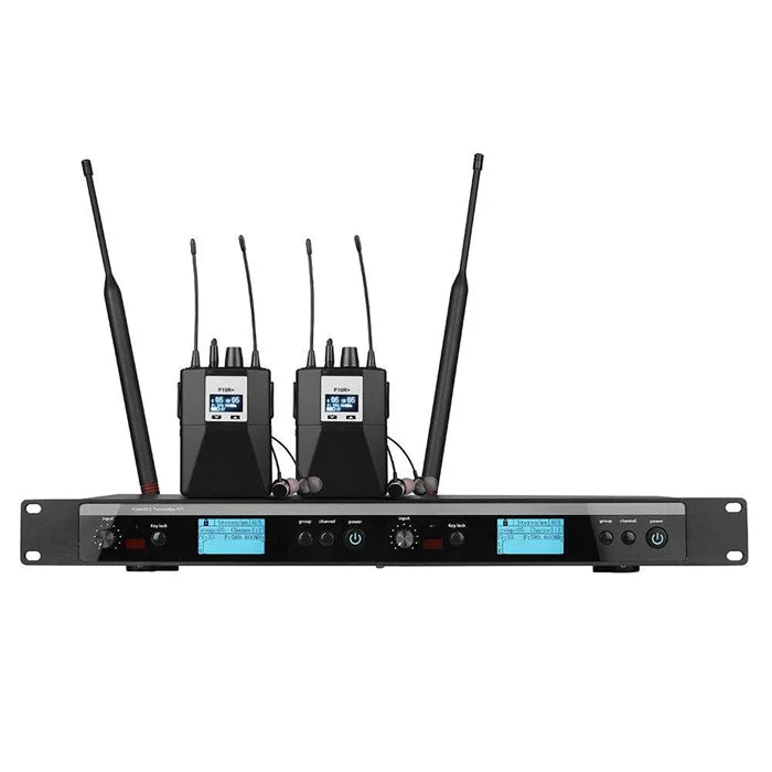 566-590MHz New Model Professional Stage Performance Wireless Iem In-ear Monitor System Stereo in Ear Monitor System