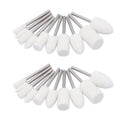 High Quality White Mounted Mandrel Grinding Bits Polishing Wheel Drill Grinder Head for Jewelry Rotary Tool Accessories