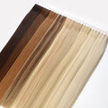 Invisible Tape in Hair Extensions Straight Tape Ins Human Hair 100% Remy Virgin Natural Russian Double Drawn Tape Hair Extension