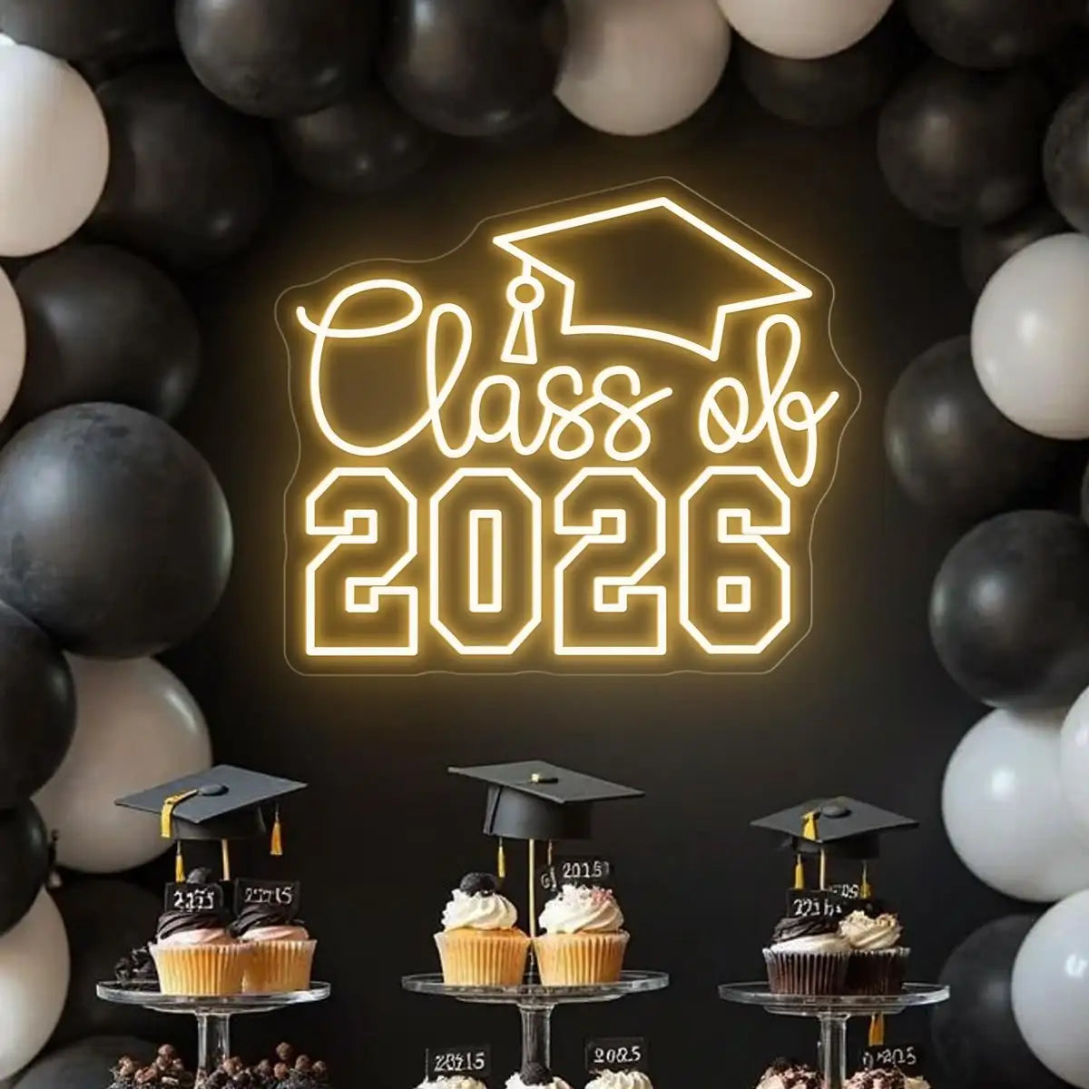 Congrats Grad Neon Sign Custom logo 3D LED Letter Display USB Powered Commercial Advertising Electronic Led Neon Sign Lights