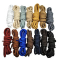 Free Sample Thick Classic Braided Polyester Plastic Shoelaces Multi-Colored Print Sport Style for Pair Hiking Boots