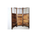 China Factory Direct Paulownia Wood Partition Screen Room Divider with Modern Design Multi-functional Save Space