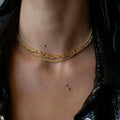 JOOLIM Jewelry Wholesale Stainless Steel Layered Stackable Chain Necklace Fashion Jewelry for Women