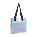 Toolya Women's Eco-Friendly PVC Luxury Larger Cute Designer Blank Tote Bag Student Use Custom Printed Logo Gift Packing Use
