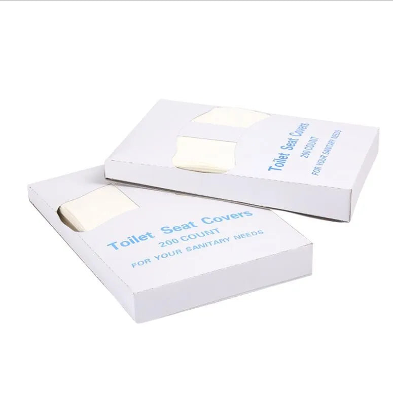 2025 New Business Opportunity Eco-Friendly Disposable Flushable Paper Toilet Seat Cover