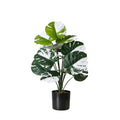 55CM Artificial Tree Monstera Plant Indoor Potted Tree Artificial Plants Home Decor Holiday Decoration
