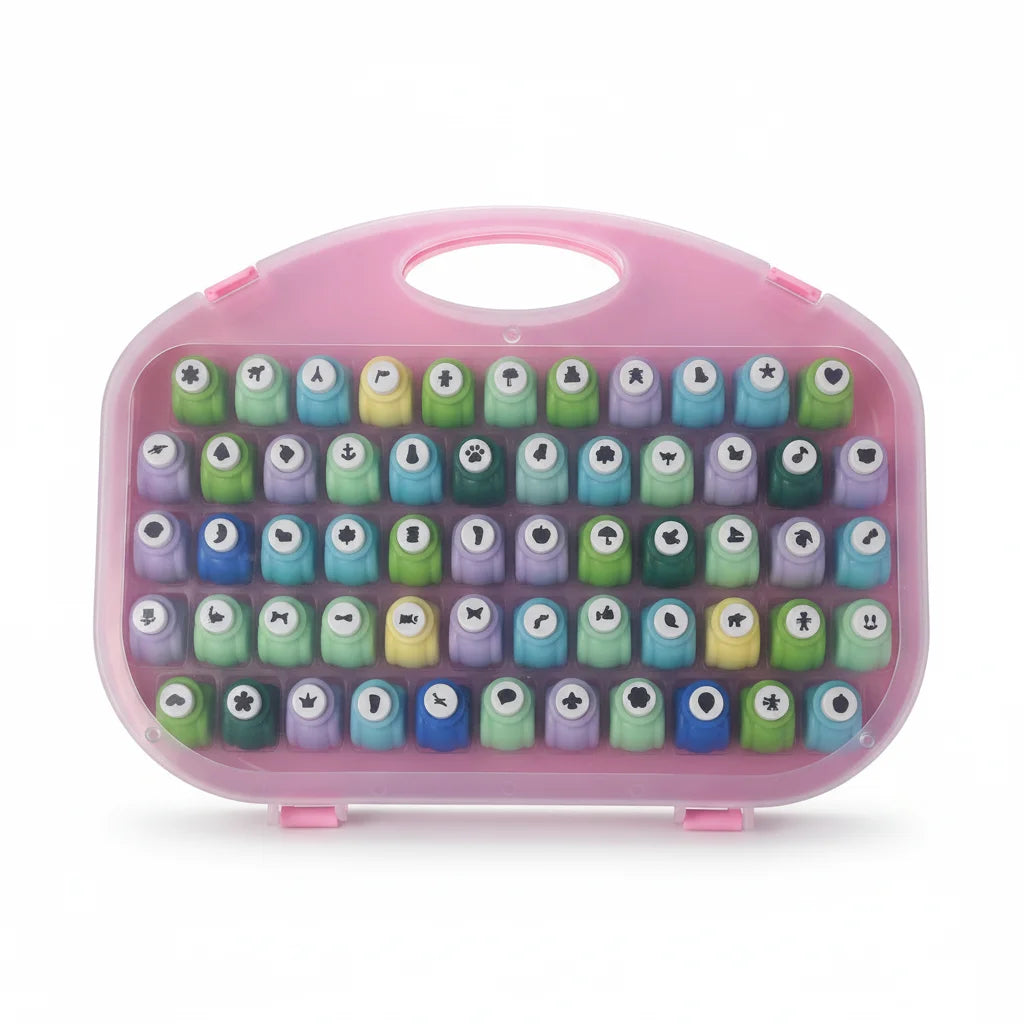 Hot Sale Mini Metal Office Paper Hole Punch Cute DIY Kids Craft Punch for Crafts