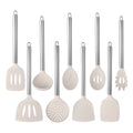 OEM ODM Premium Stainless Steel Handle Silicone Kitchen Utensils  Durable  Cooking Tools Kitchenware Cocina