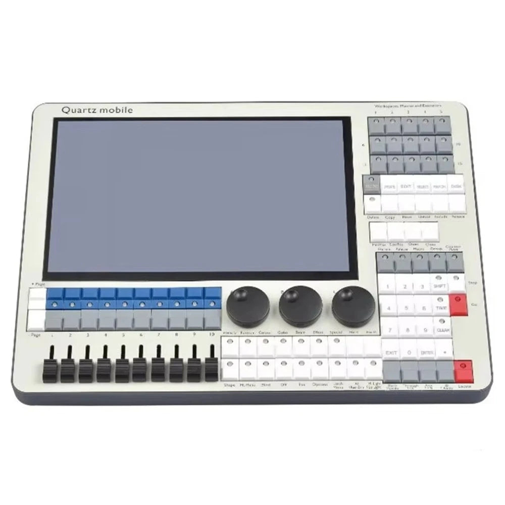 Mini Quartz Mobile V17 Built-in Battery Touch Screen DMX Lighting Console Professional Stage Controller
