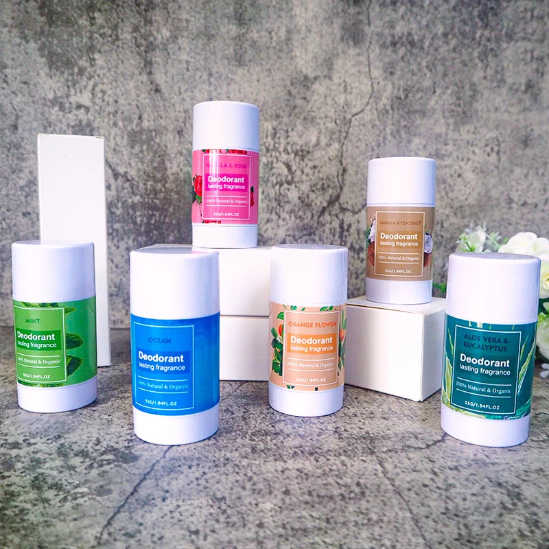Customize Body Deodorant Stick for Woman Man Long Lasting Fragrance Anti Perspirant Aluminum Free Underarm Deodorant Stick