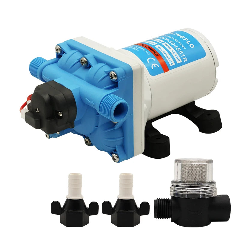 SAILINGFLO High Volume 3GPM 12V DC Diaphragm Pump Marine OEM Fresh Water Pump for RV Use 55psi