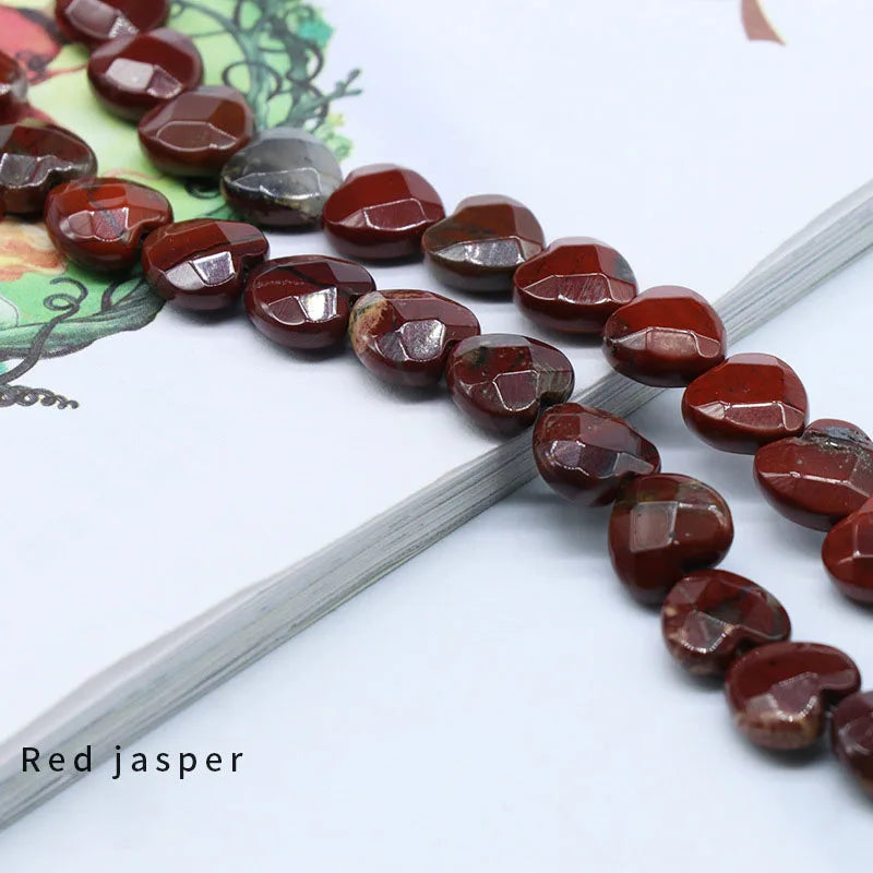HZ Crystal Crafts Wholesale Natural Red Jasperloose Round Beads Smooth Semi Precious Gemstone Beads for Jewelry Making
