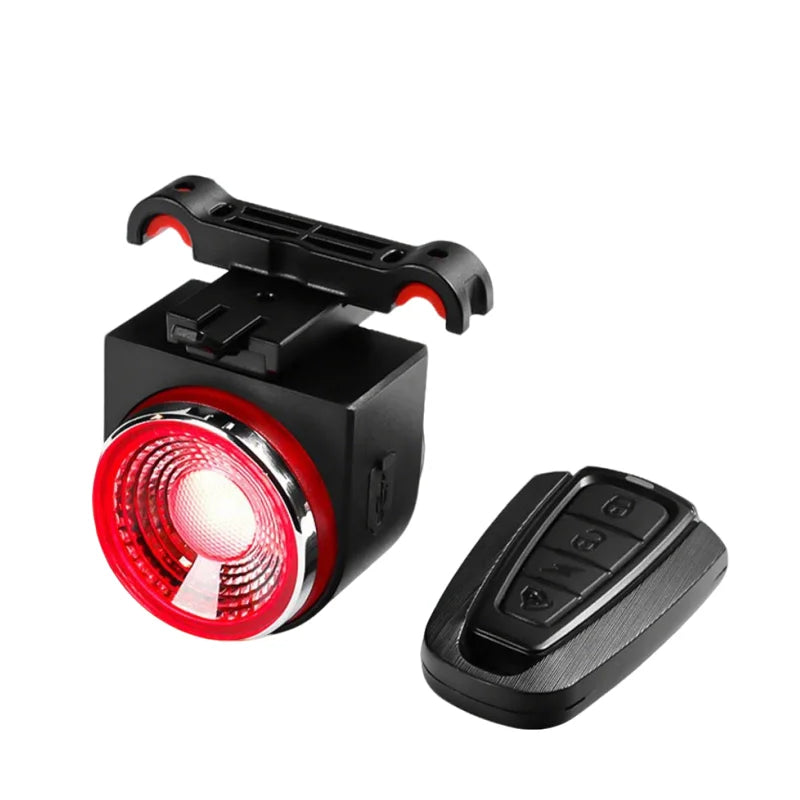 Bike Tail Lights Warn Usb Charging Wireless Remote Control Smart Speaker Bell Waterproof Cycling Equipment