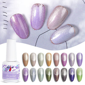 Wholesale Vendor Light Changing Cat Eye Gel Polish Custom Private Label Bulk Organizer Salon Nail Supplies for Professionals