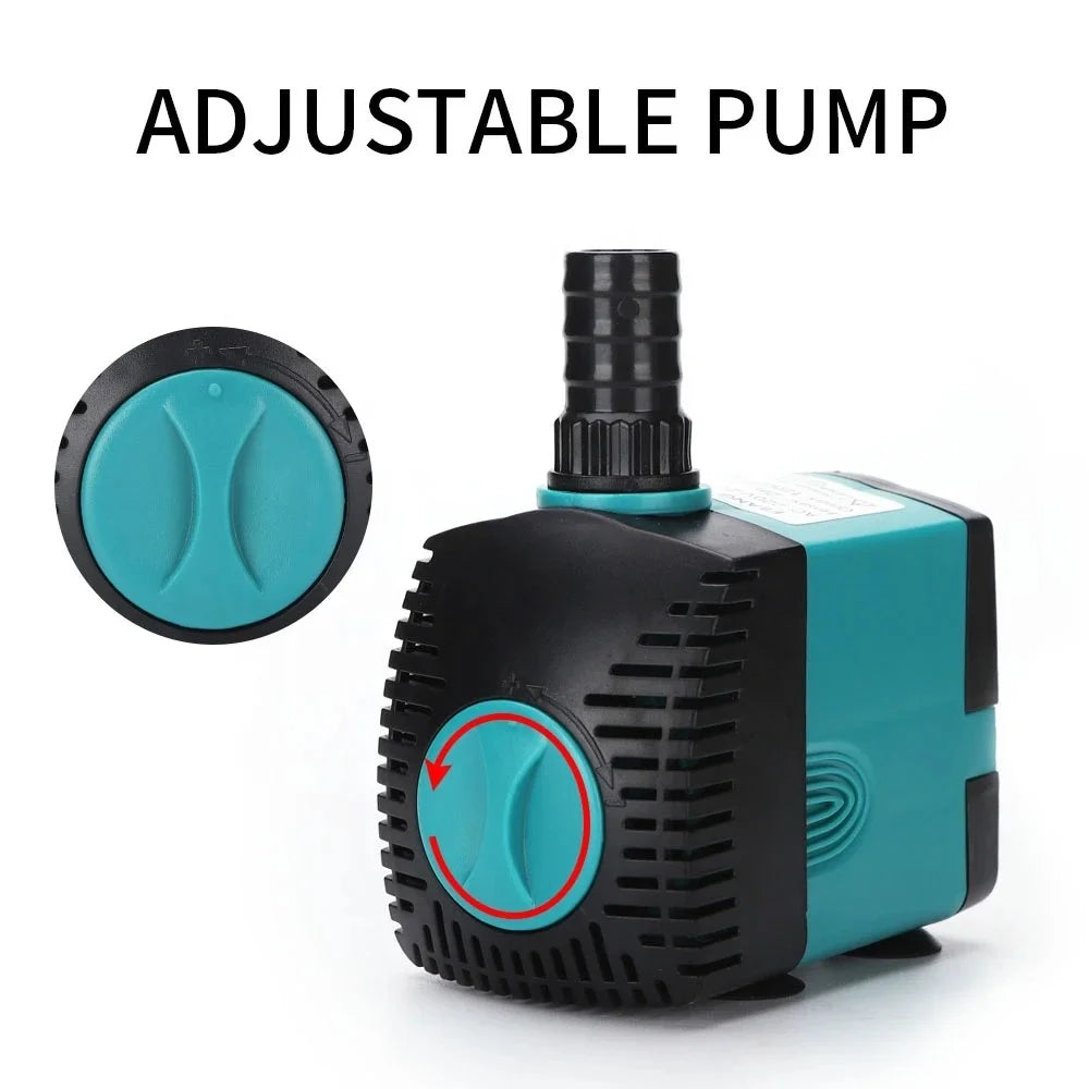 Submersible Pump Fish tank Circulation Pump Quiet Water Pump Aquarium Fish Pond Domestic Water Circulation Pump Factory110v 220v