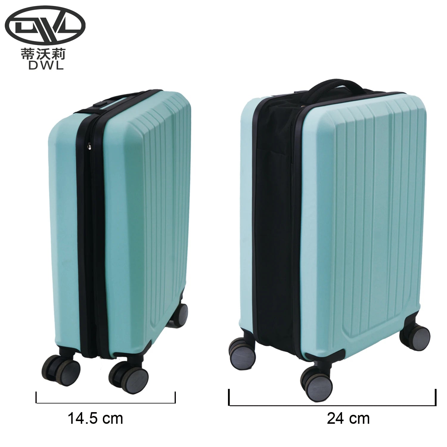 Modern 20/24/28 Inch Foldable Luggage Durable ABS Hard Shell Travel Suitcase UV Printing TSA Lock Trendy New Trendy Cartoon