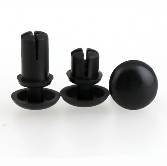 Nylon Plastic Snap Rivets R2024 R3035 R4060 Natural Plastic Nylon Push Rivets Nylon Rivet