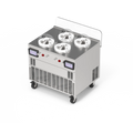 Professional Ice Cream Gelato Maker Automatic Hard Ice Cream Batch Freezer Continuous Churning Ice Cream Machine 4 Flavors