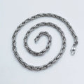 Beimai OEM Halskette New Stainless Steel Twist Chain Bracelet Necklace