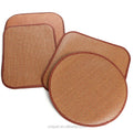 Summer Cooling Pet Bed Accessories Solid Pattern Breathable Bamboo Mat Cooling Dog Mat