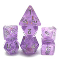 Light Customization Polyhedral D20 Handmade 16mm Size Customized Color & Logo Dnd Dice Set for Game Gift