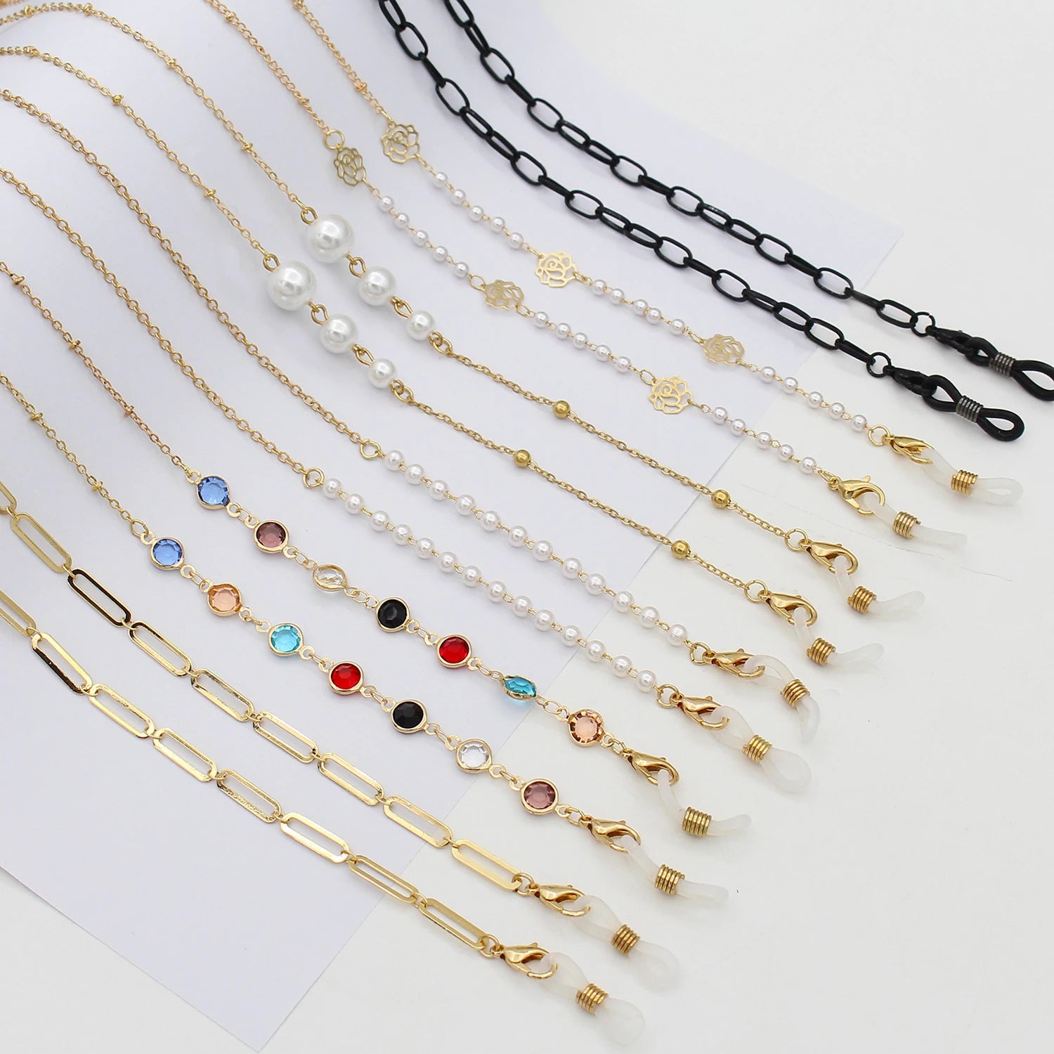 Luxury Sunglasses Strap Face Masking Holder Accessories Spectacles Eyewear Eye Glasses Sunglasses Eyeglasses Chain