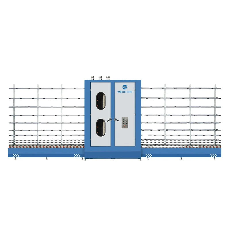 WEIKE CNC Automatic Vertical Flat Glass Washing Machine Glass Processing Cleaning Machine