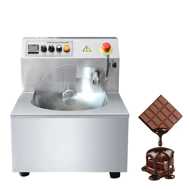 Professional Small Hobart Counter-top Multi-function Household Chocolate Melting Tempering Pouring Casting Freeze Conche Machine