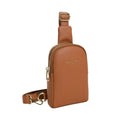 Customize Women Crossbody Waterproof Phone Leather Sling Bag New Fashion Small Messenger Chest Bag  With Logo