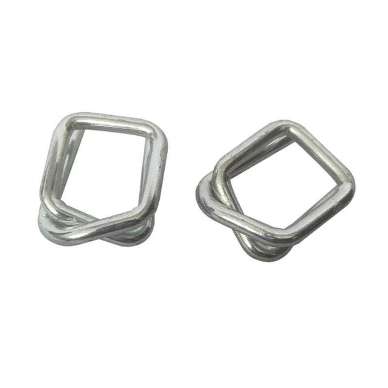 Strapping Wire Buckle for Packing Band Galvanized Wire Buckle