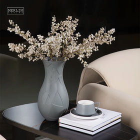 Merlin Living Nordic Ceramic Decoration Multi-Colored Irregular Geometric Pattern Home Decor Vase Accessories Wedding Vase
