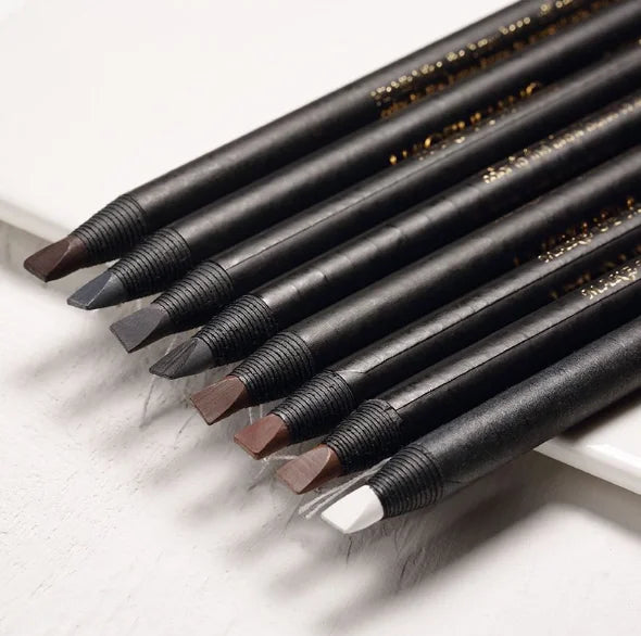 Private Label Wholesale Mineral Non-smudging Waterproof Eye Brow Pencil Custom Logo Brow Pencil