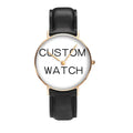 Custom Watch Women Men Printing Your Picture Watch Blank Personalized Watch DIY Put Your Photo/Image/Text Disassembled