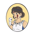 12 Designs Ready to Ship Plated Offset Printing Cute Cartoon Pin Custom Mononoke Anime Badge Hard Enamel Wholesale Lapel Pins