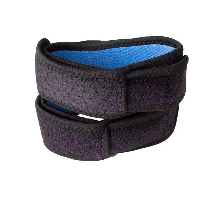 HX002 Ollas Breathable Double Compression Knee Pad Patella Band Adjustable Size Outdoor Sports Knee Pad